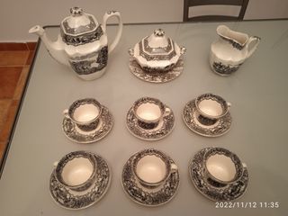 JUEGO DE CAFÉ LA CARTUJA DE SEVILLA