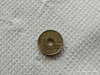 Moneda 25 pesetas 1997 Melilla