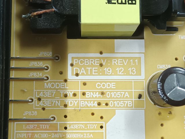 BN44-01057A, de Samsung Q43Q60TAU, (ref.20)