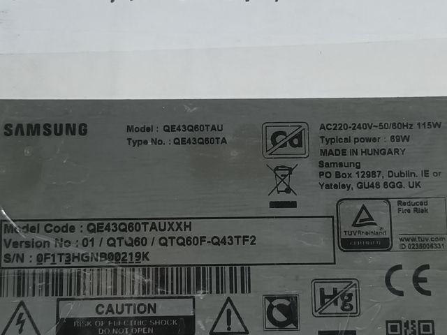 BN44-01057A, de Samsung Q43Q60TAU, (ref.20)