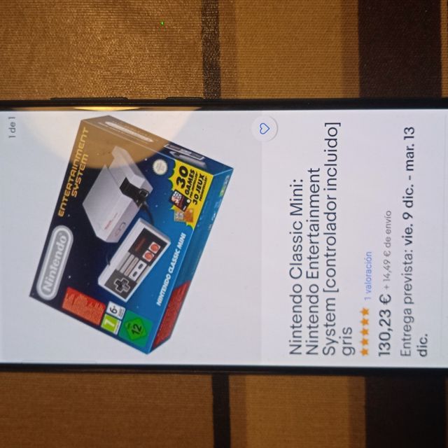 Nintendo NES clásica Mini nueva. Rebajada hoy!!