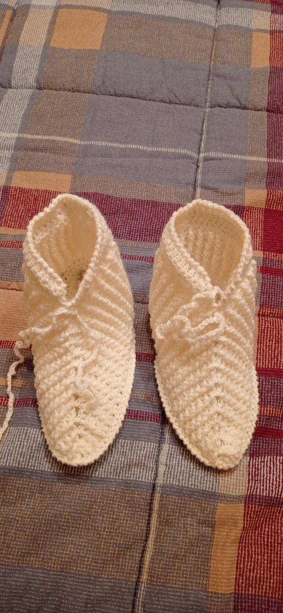 scarpe in lana artigianali