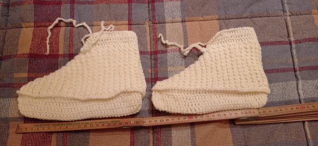 scarpe in lana artigianali