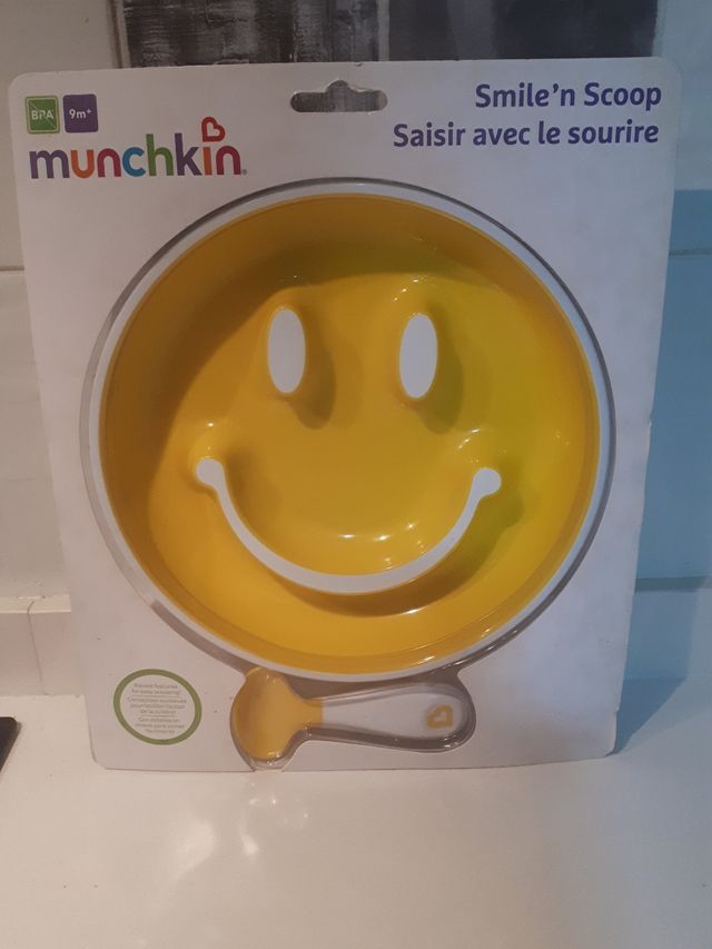 PLATO VENTOSA Y CUCHARA NUEVOS