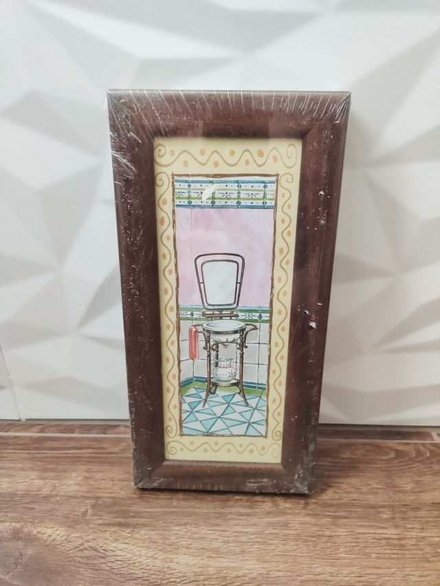 Cuadros decorativos para baño y aseo