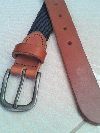 Cinturón PIEL marino Nuevo