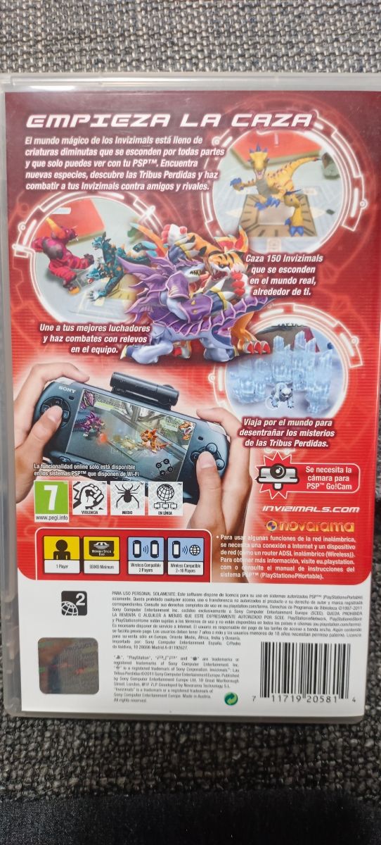 Invizimals PSP Las tribus perdidas