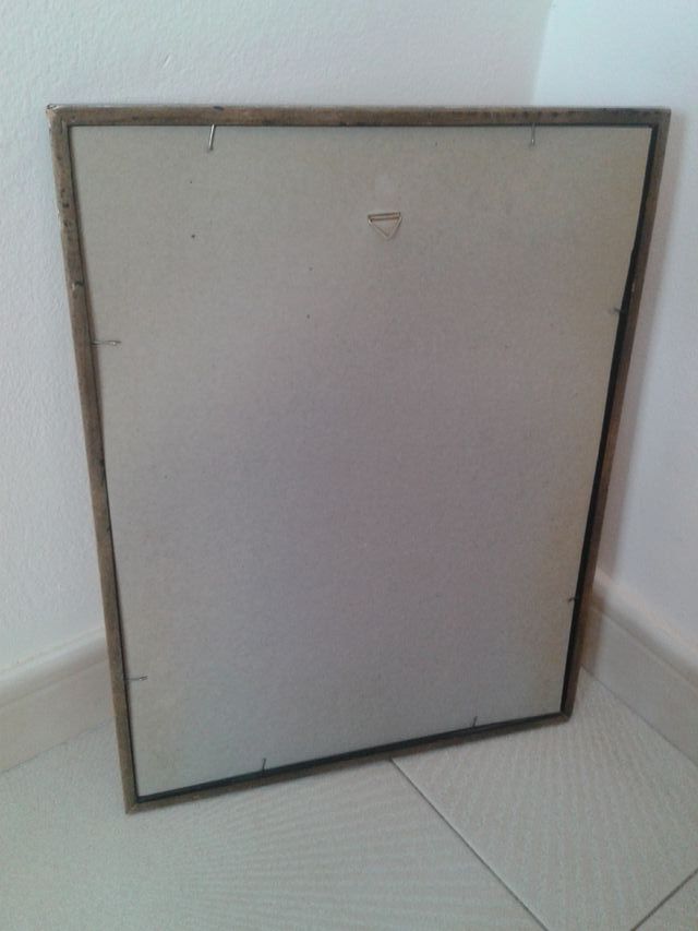 Precioso espejo niños banderas y camiones