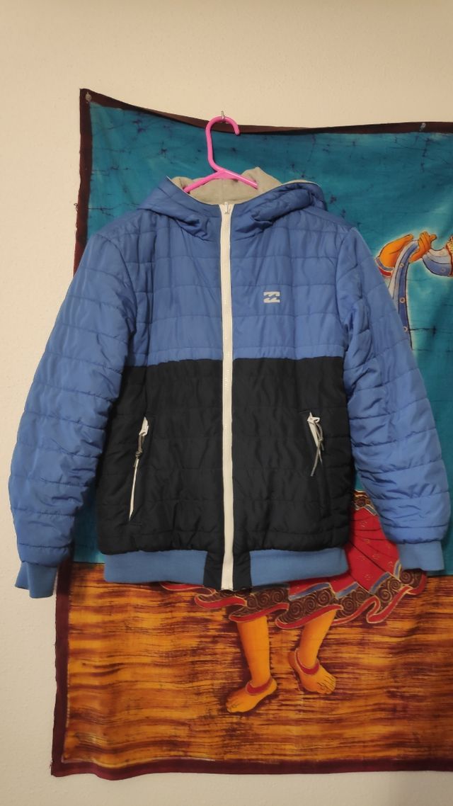 cazadora estilo vintage reversible billabong