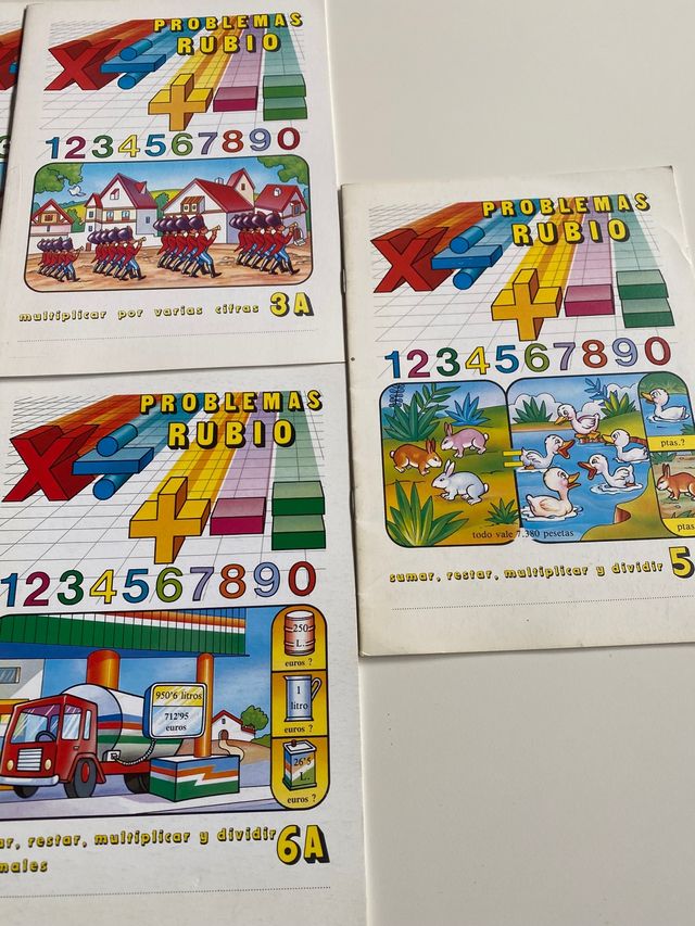 Cuadernos Rubio / caligrafía (8 unidades)