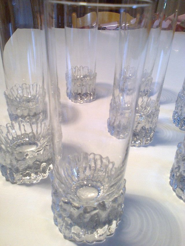  Bicchieri in cristallo da long drink 