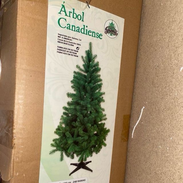 Árbol de Navidad 180cm desmontable