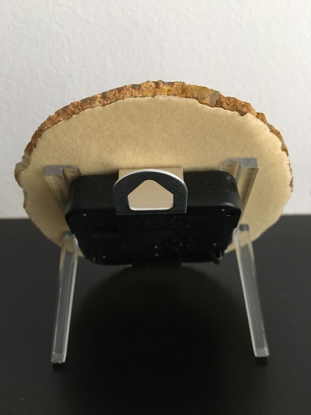 Orologio in vetro/marmo