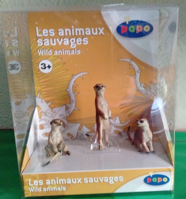 Set de 3 Suricatas de Papo, 50099