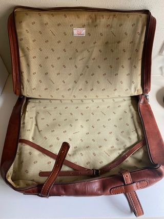 Maletín viaje piel