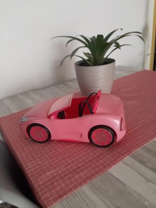 coche juguete rosa para barbie o similar