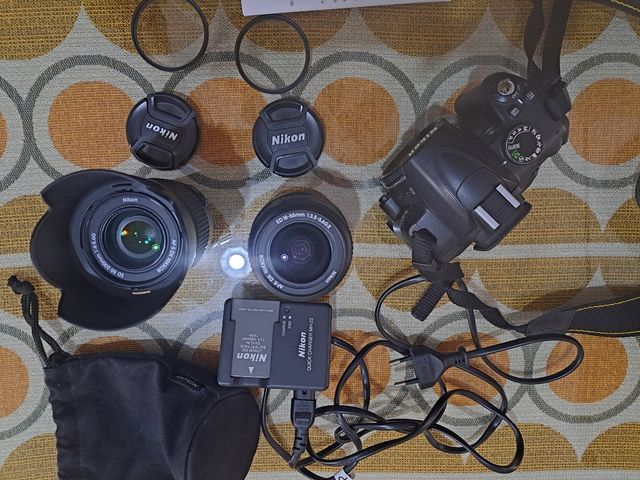 Cámara de fotos Nikon D3000