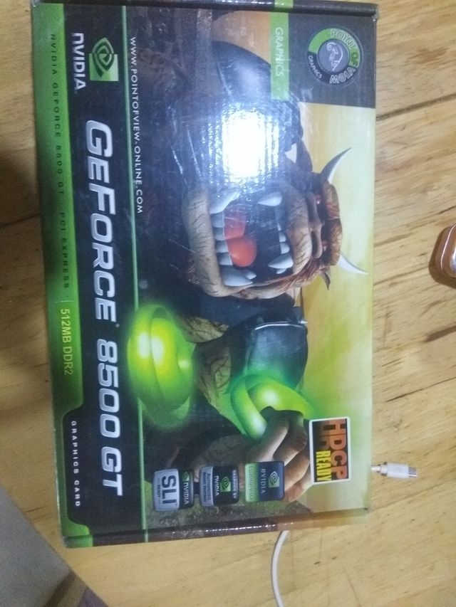 tarjeta gráfica GeForce 8500 gt