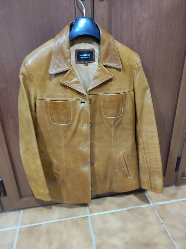 Chaqueta piel auténtica
