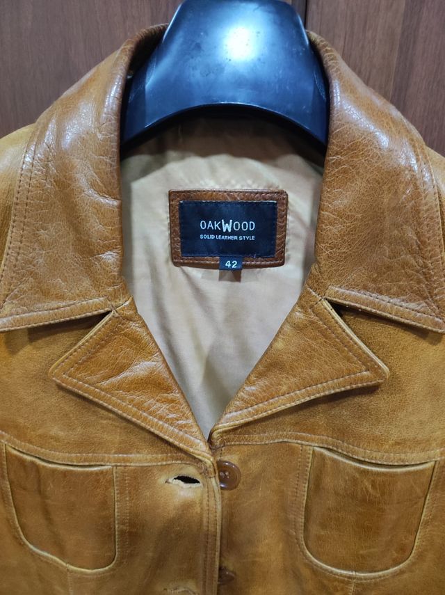 Chaqueta piel auténtica