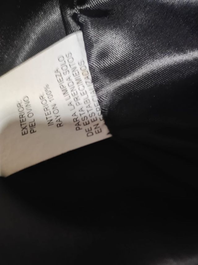 Chaqueta piel auténtica