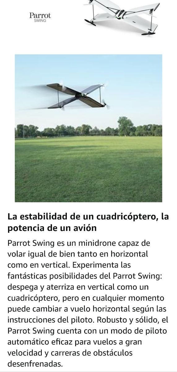 parrot swing mini dron