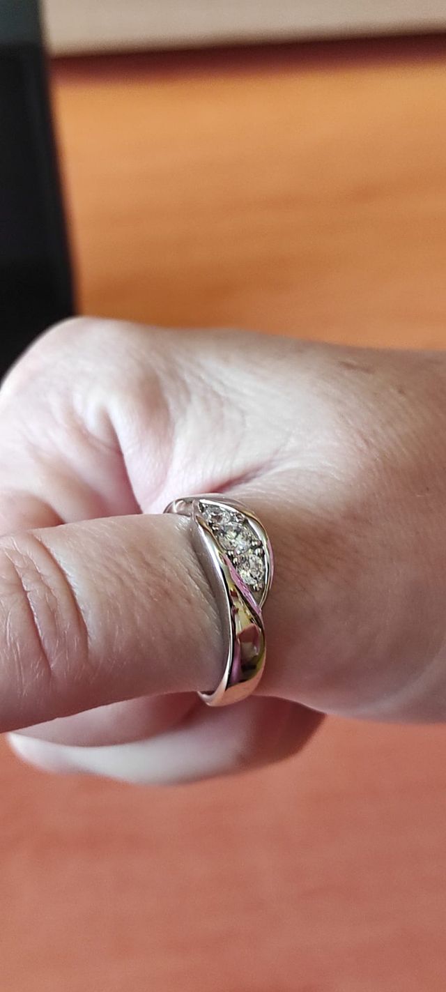 Anillo Plata S925 Vaina Circonitas T9