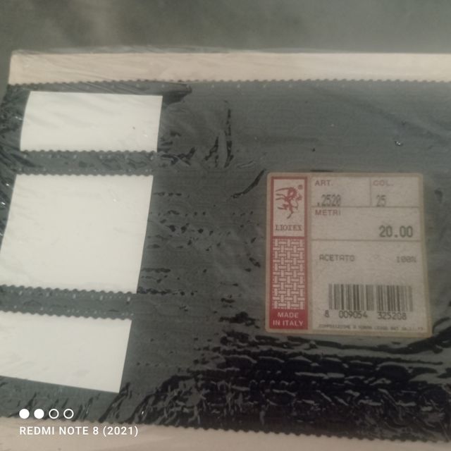 passamaneria in acetato