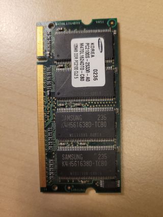 512 Mb de RAM para portátil mac g4
