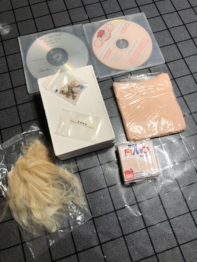 Molde y kit para hacer sirenas y Hadas.