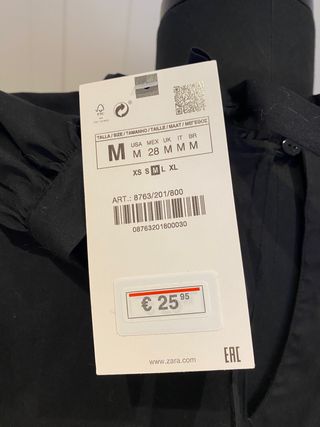Blusa nueva de Zara (con etiquetas) 
