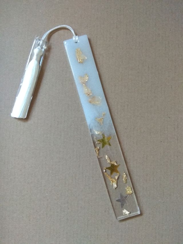 Marcapáginas de resina 19cm