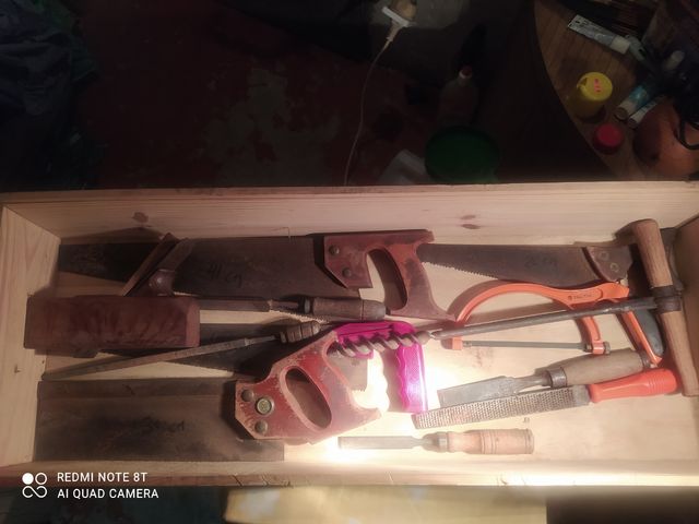 HERRAMIENTAS CARPINTERO. LOTE