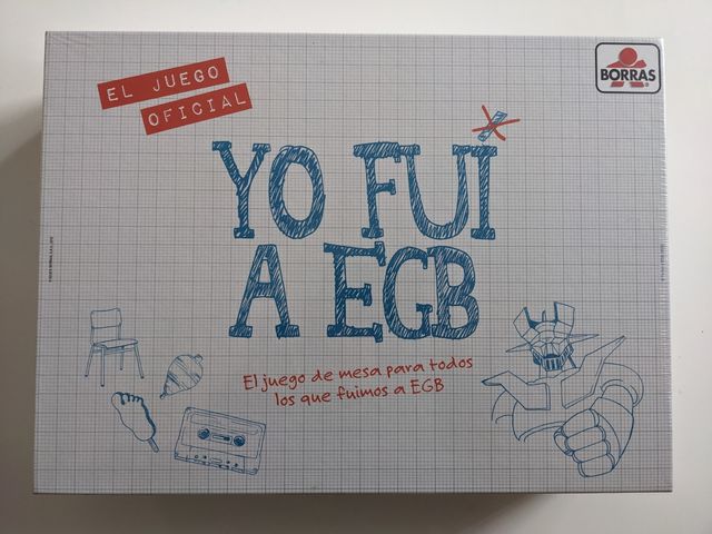 juego de mesa Yo fui a EGB