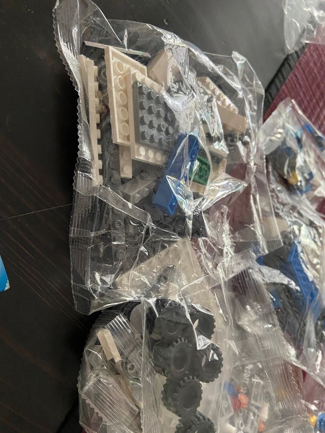 Juego tipo LEGO de policía sin abrir