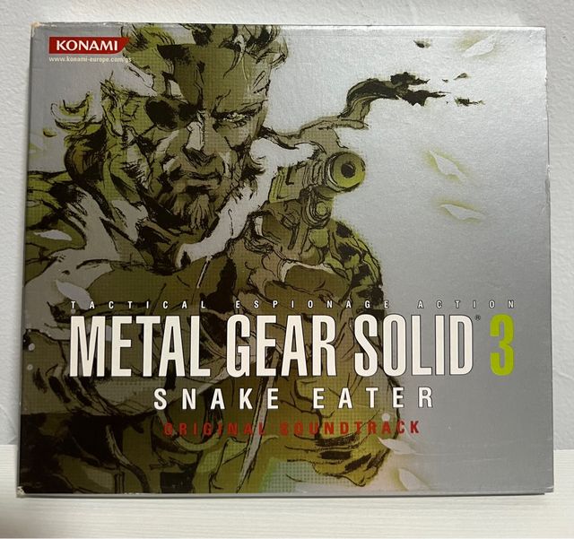 Metal Gear Solid 3 Original Soundtrack CD