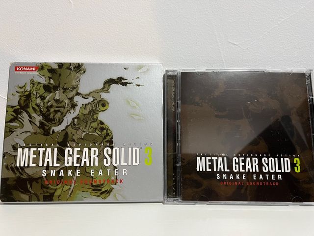 Metal Gear Solid 3 Original Soundtrack CD