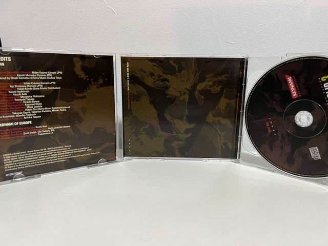 Metal Gear Solid 3 Original Soundtrack CD