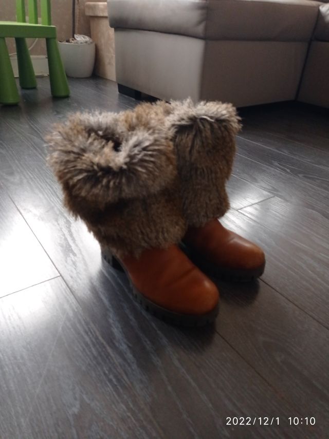 Cubre botas de pelo