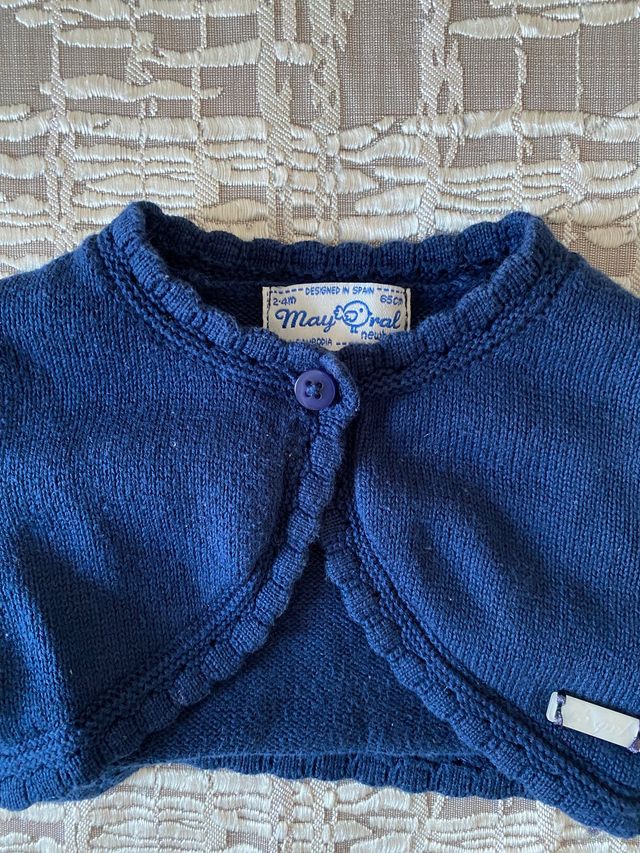 Chaqueta bebé 2-4 meses mayoral