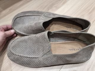 zapato mocasin ante hombre horma ancha