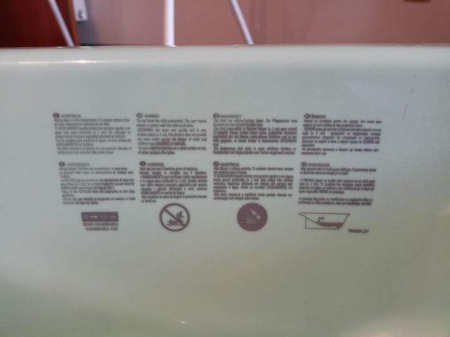 Bañera bebé JANE Squid como nueva¡