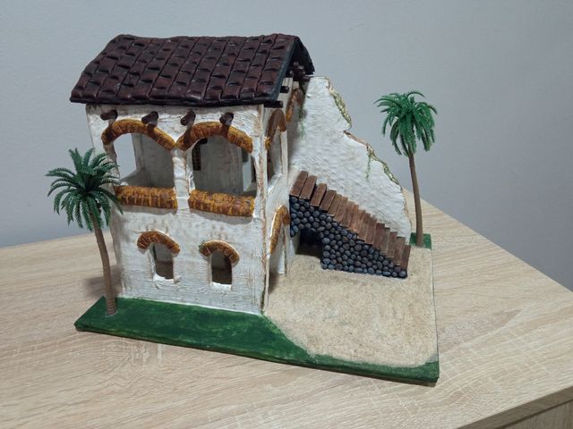 Bonita casa para belenes