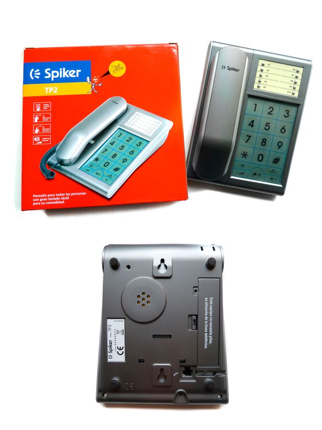 Telefono fijo Spiker TP2 Pantalla tactil GRANDES