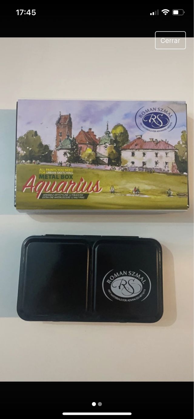 Caja acuarelas Szmal