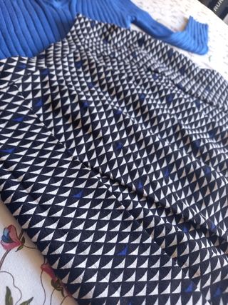 Falda pliegues TXS Kookai