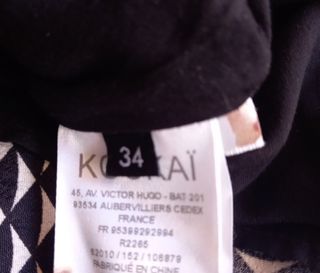 Falda pliegues TXS Kookai