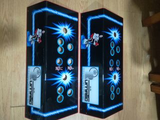 panel de mandos maquina recreativa arcade bezel 