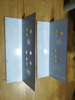panel de mandos maquina recreativa arcade bezel 