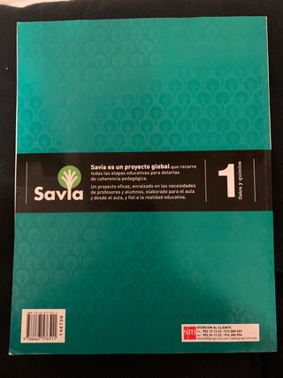 Libro Física y Química 1 Bachillerato.